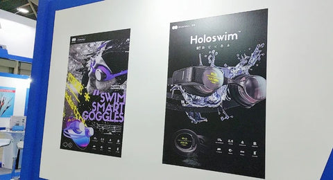 Holoswim goggles at CommunicAsia 2022