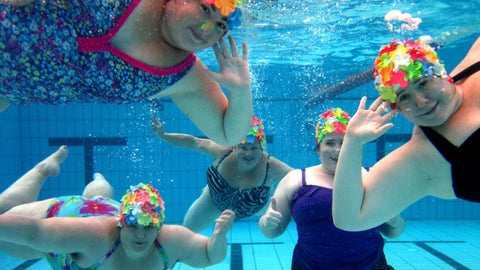 Swimming is a good choice for fat people