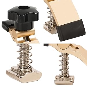 Mini Hold Down Clamp Kit, CNC Router Clamp for Woodworking and Metalworking