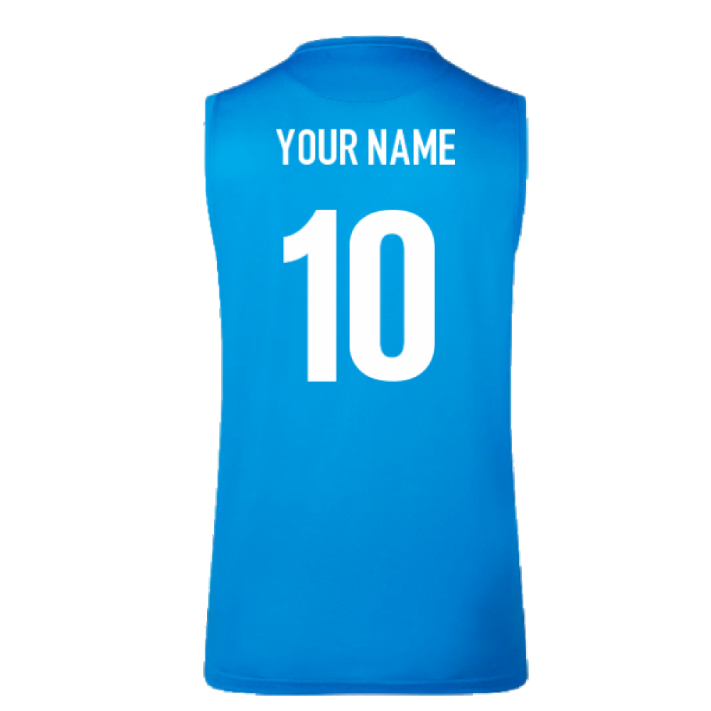 2023-2024 Leinster Training Vest (Blue) (Your Name)