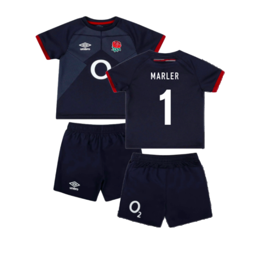 2023-2024 England Rugby Alternate Replica Infant Kit (Marler 1)