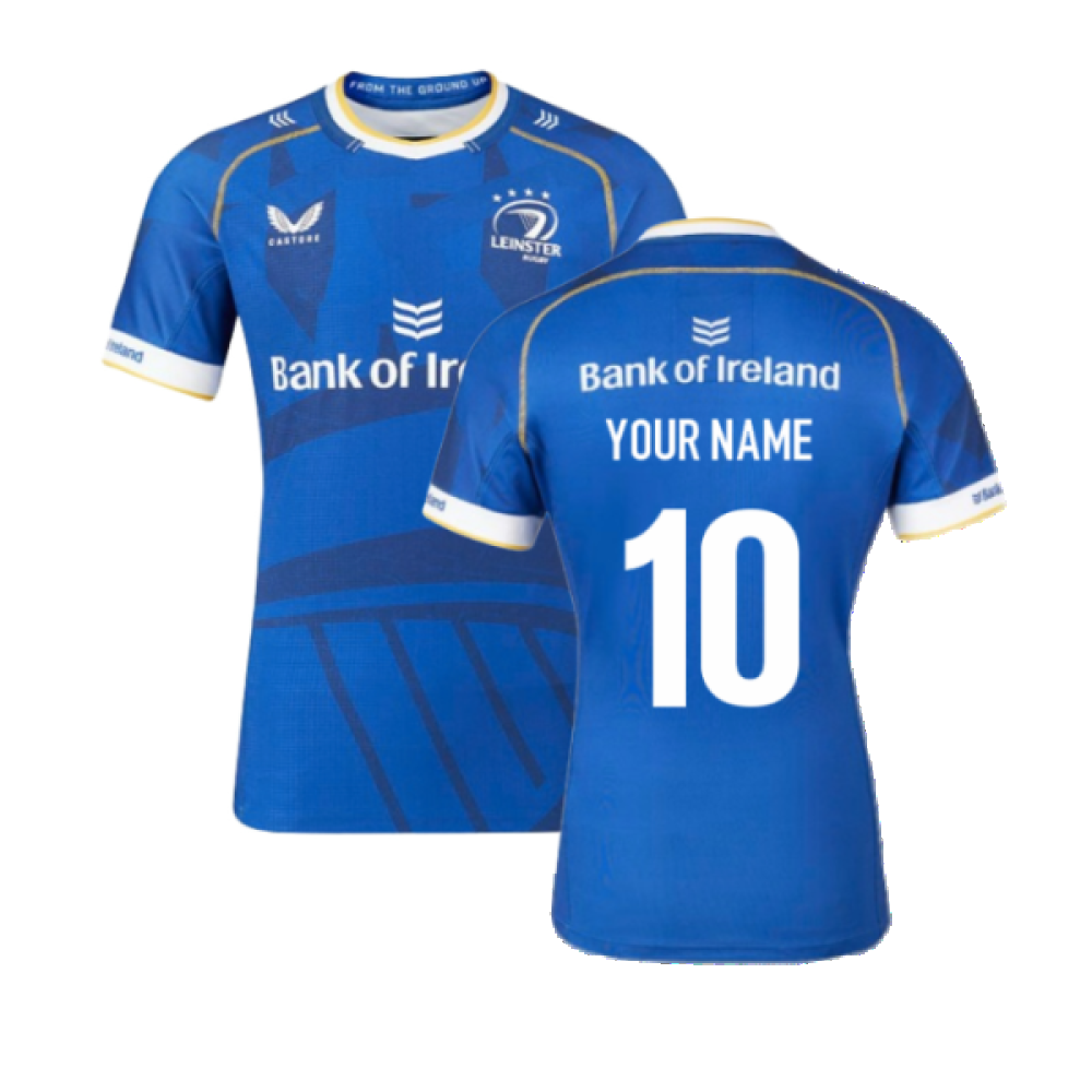 2023-2024 Leinster Pro Home Rugby Shirt (Your Name)