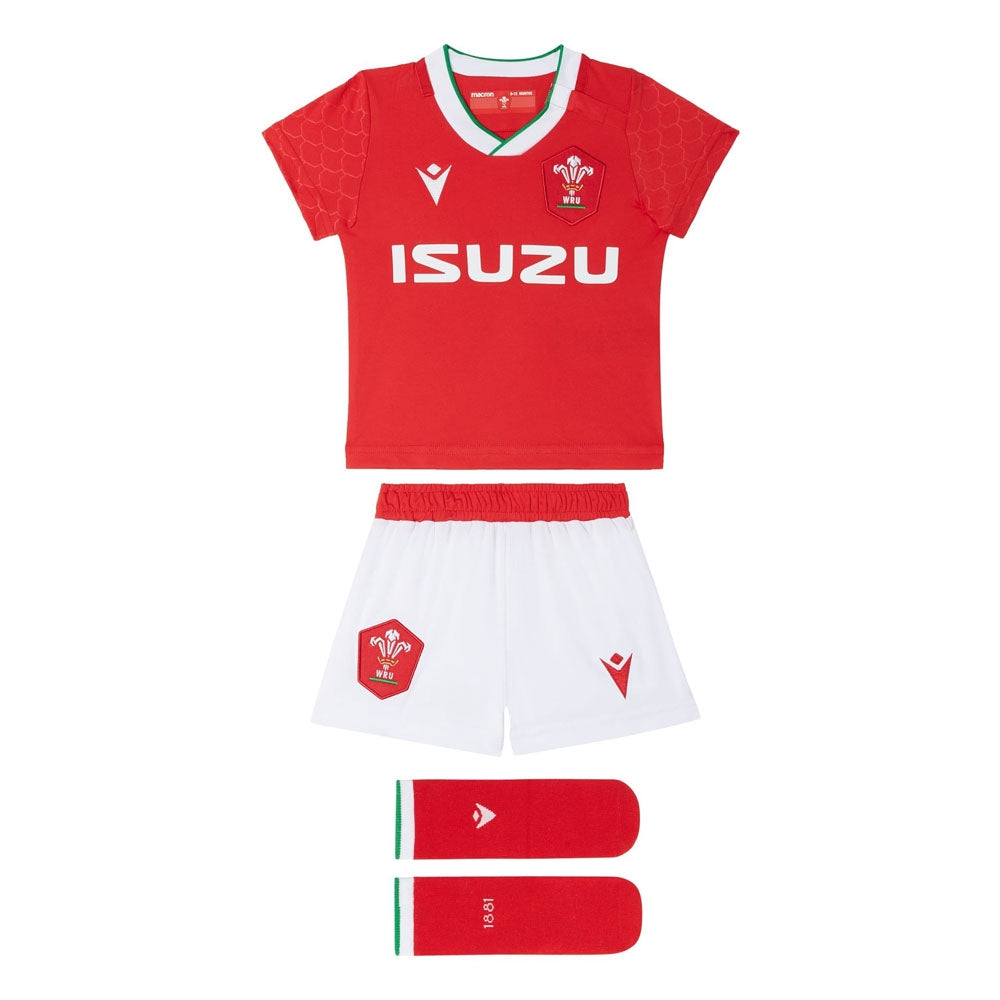 2020-2021 Wales Home Rugby Baby Kit