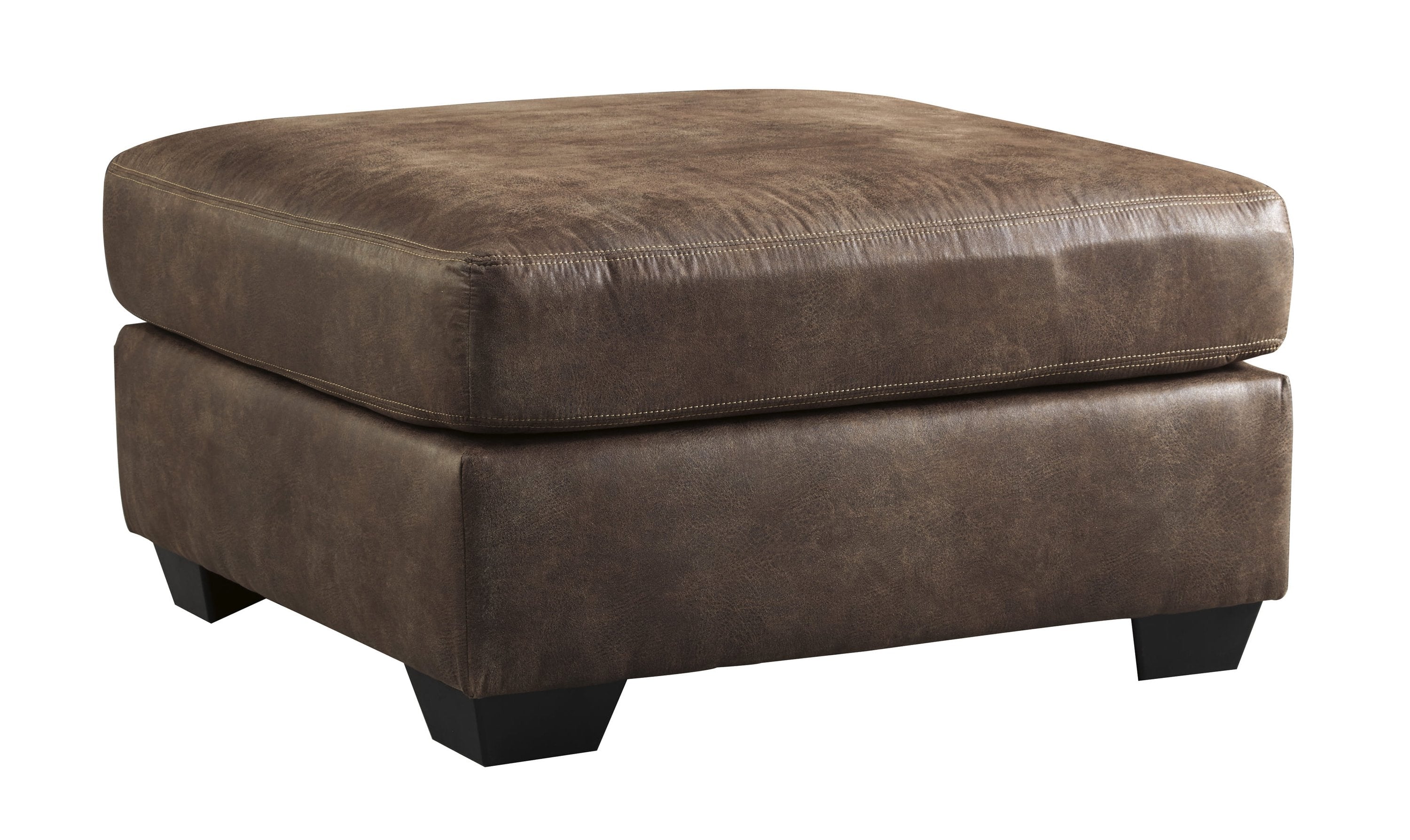 Isabeau Contemporary Coffee Oversized Accent Ottoman