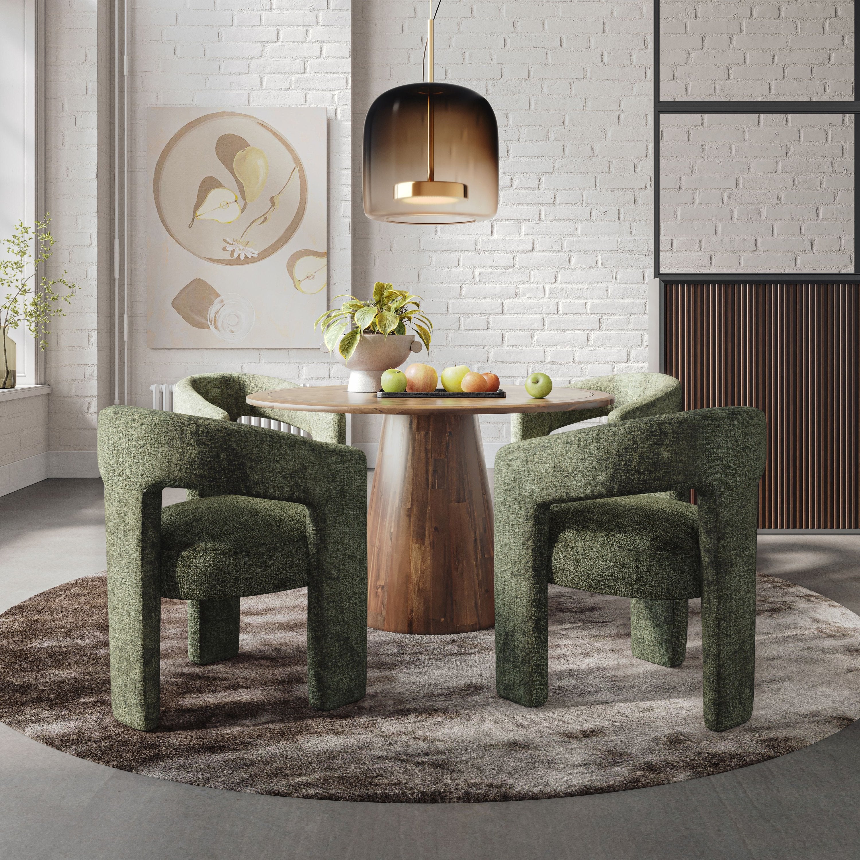 Stoneforge Forest 5pc Dining Set