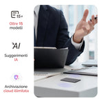 PLAUD Note e Unlimited Plan IA annuale | Pacchetto doppio
