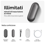 PLAUD NotePin e Piano annuale illimitato
