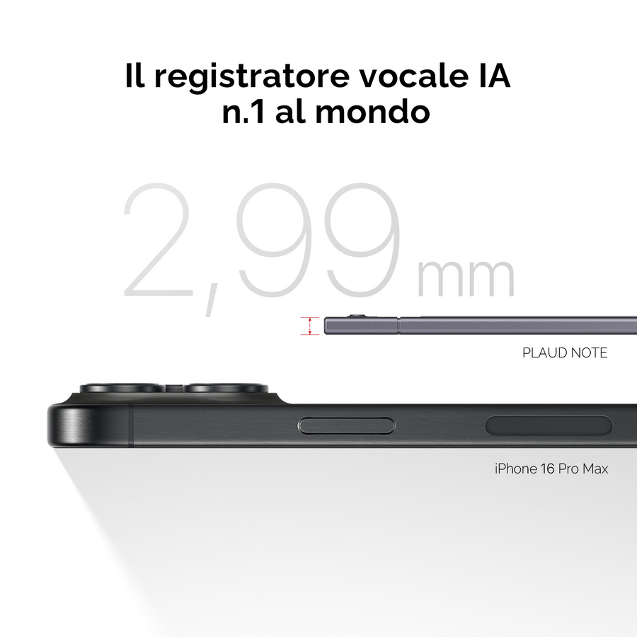 Registratore vocale IA PLAUD NOTE
