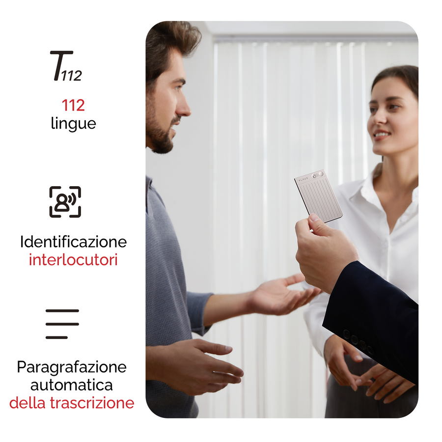 Registratore vocale IA PLAUD NOTE

