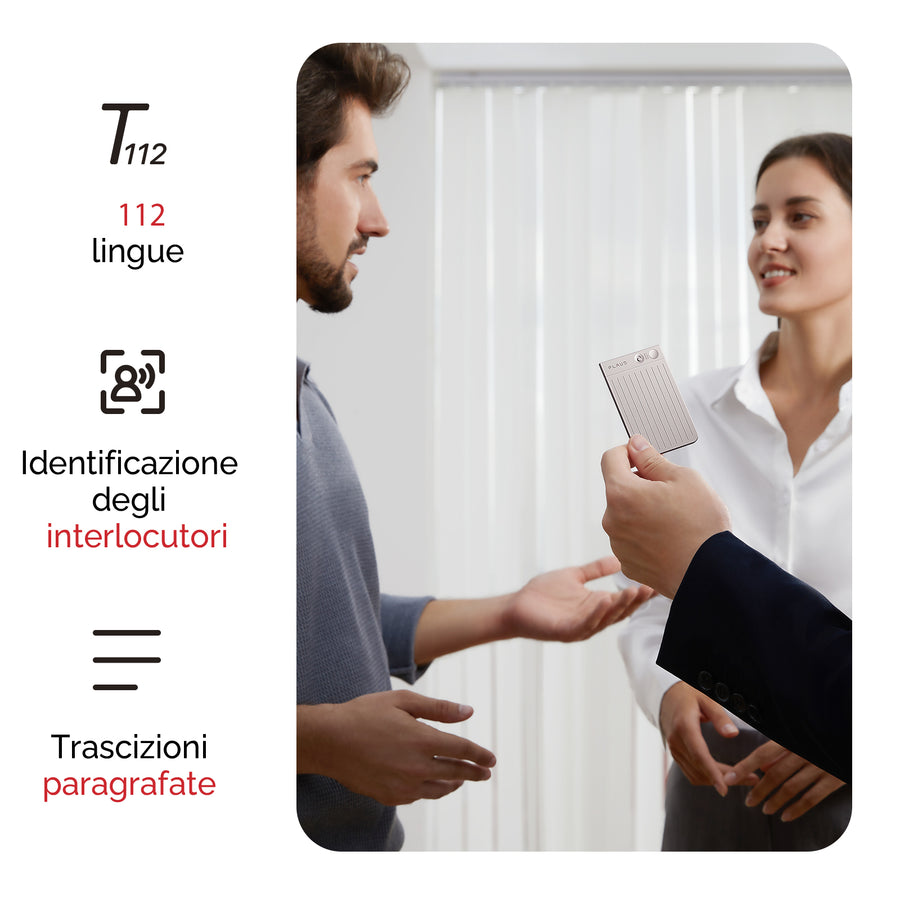 PLAUD NOTE e Piano annuale illimitato

