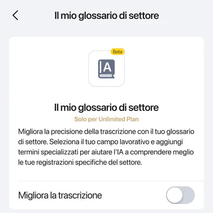 PLAUD NOTE e Pro Piano IA annuale
