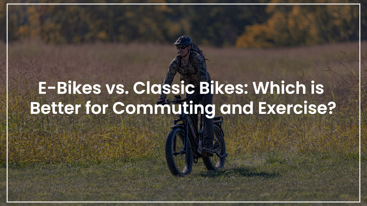 E-Bikes-vs.-Classic-Bikes - Which-is-Better-for-Commuting-and-Exercise