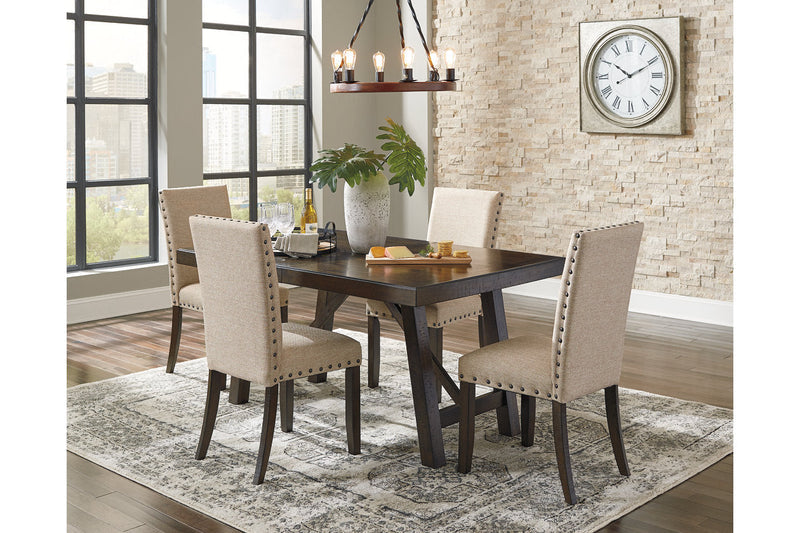 Rokane Brown Dining Extension Table