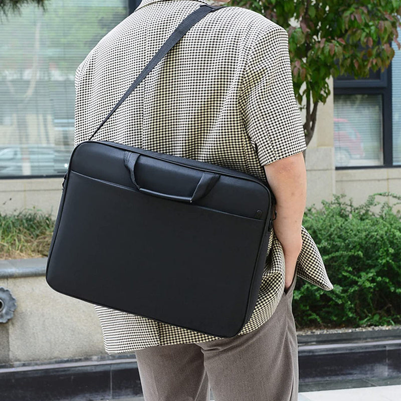 Lightweight Business Briefcase Laptop Bag With Shoulder Strap