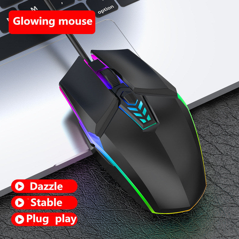 Wired Gaming Mouse With RGB BackLight