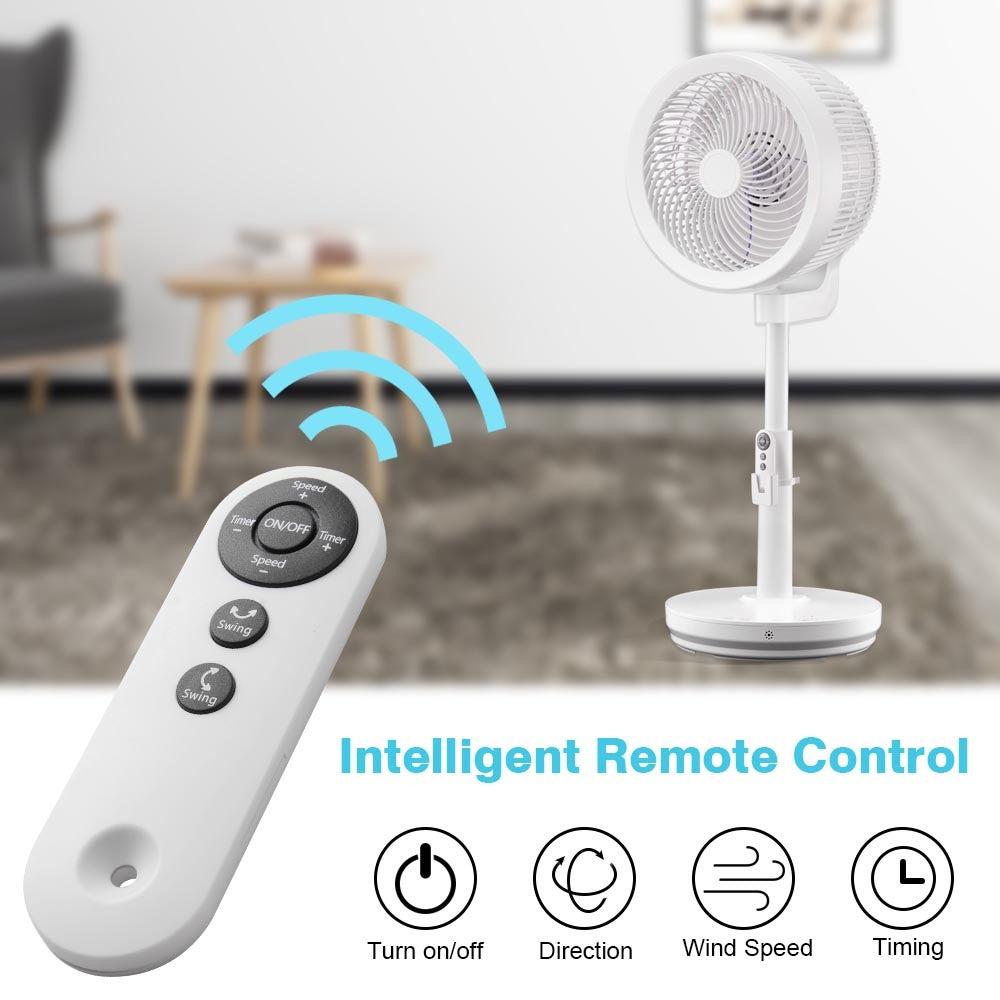 55W Remote Control Home Air Circulator Power Fan