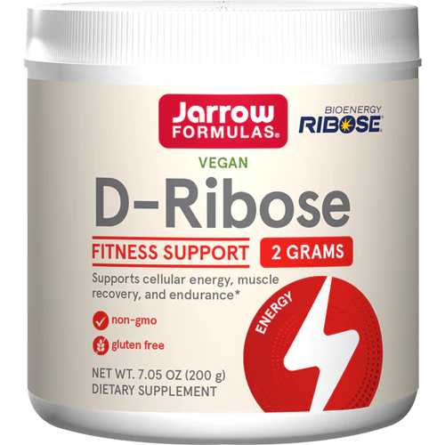 D-Ribose Powder (100% Pure) 200 g Jarrow Formulas