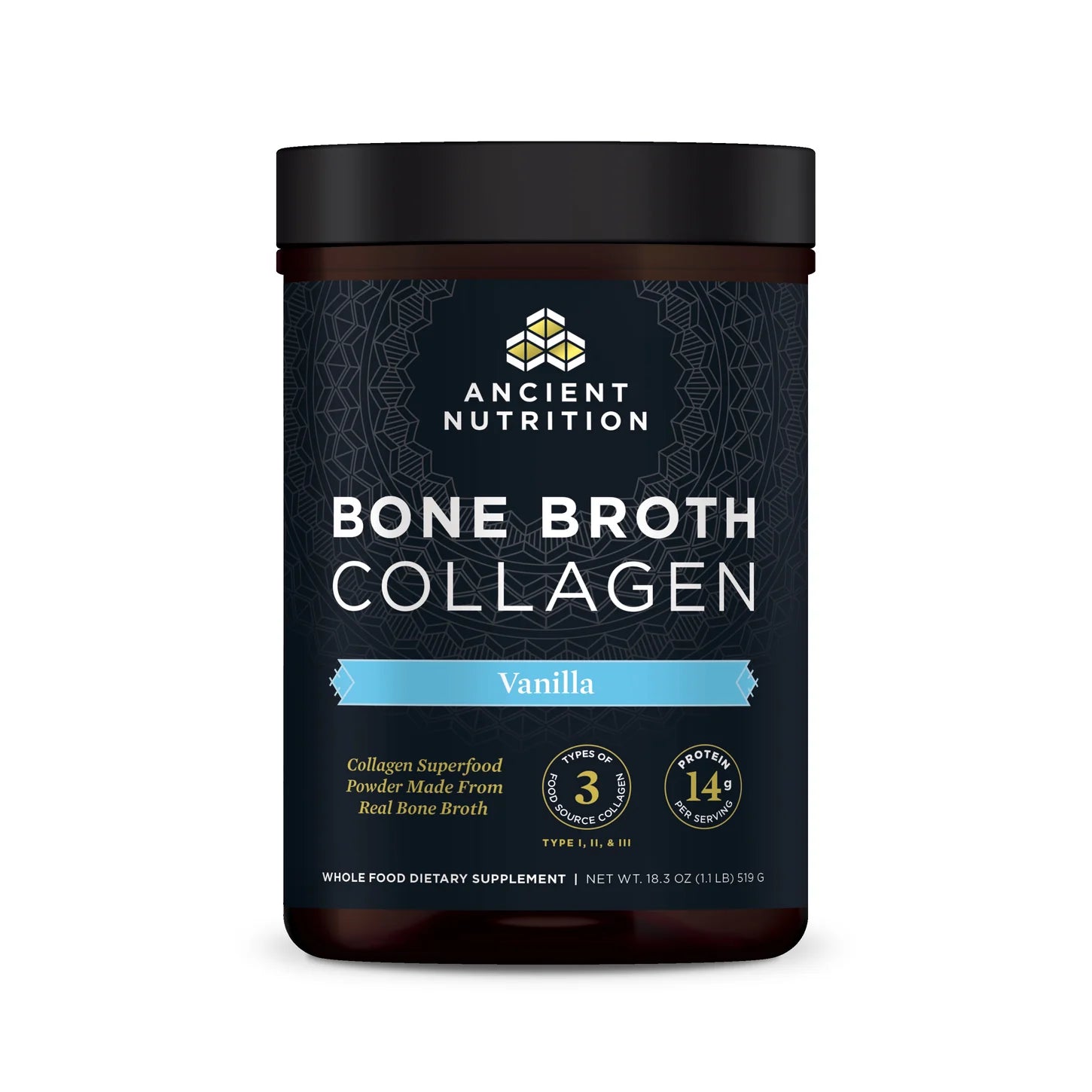 Bone Broth Collagen Protein 30 Serving Ancient Nutrition