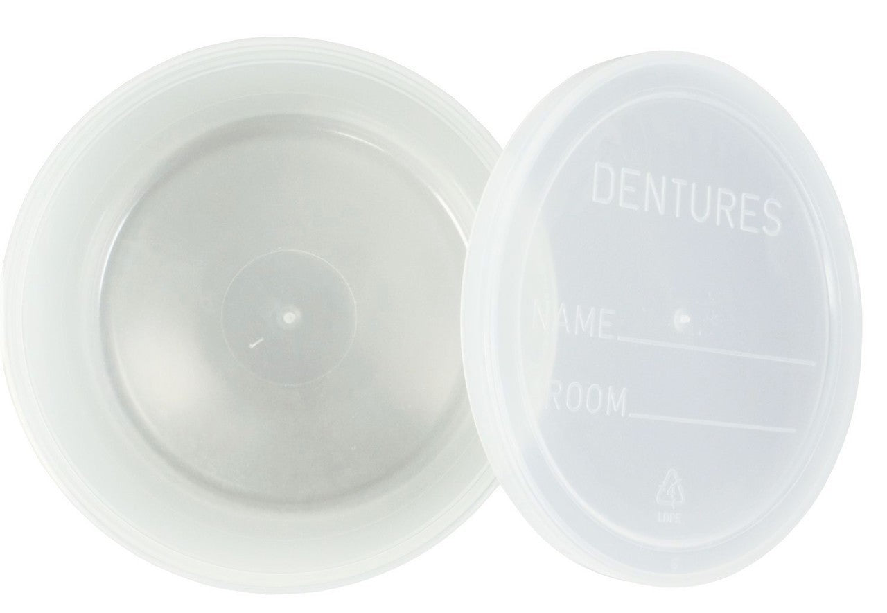 Denture Cup with Lid