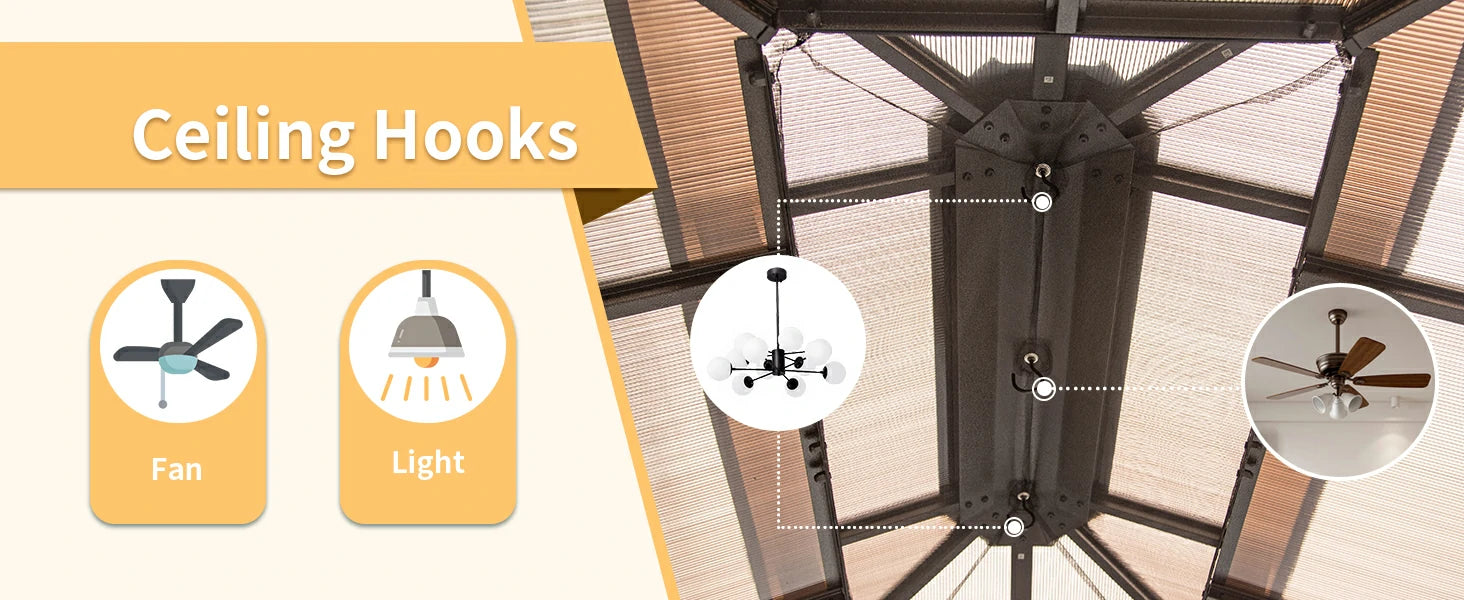 Domi outdoor living gazebo