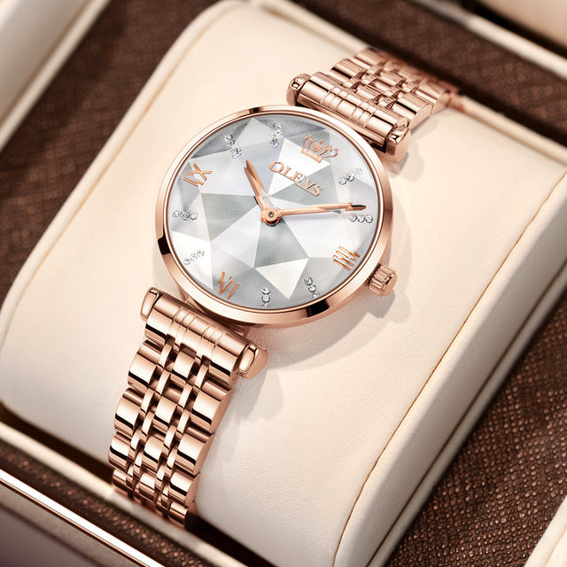 Luxury quartz watch for women that will cover your wrist with great class