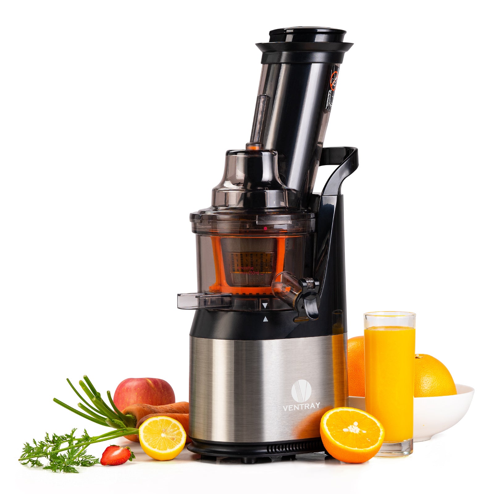 Ventray 408 Slow Press Masticating Juicer Black