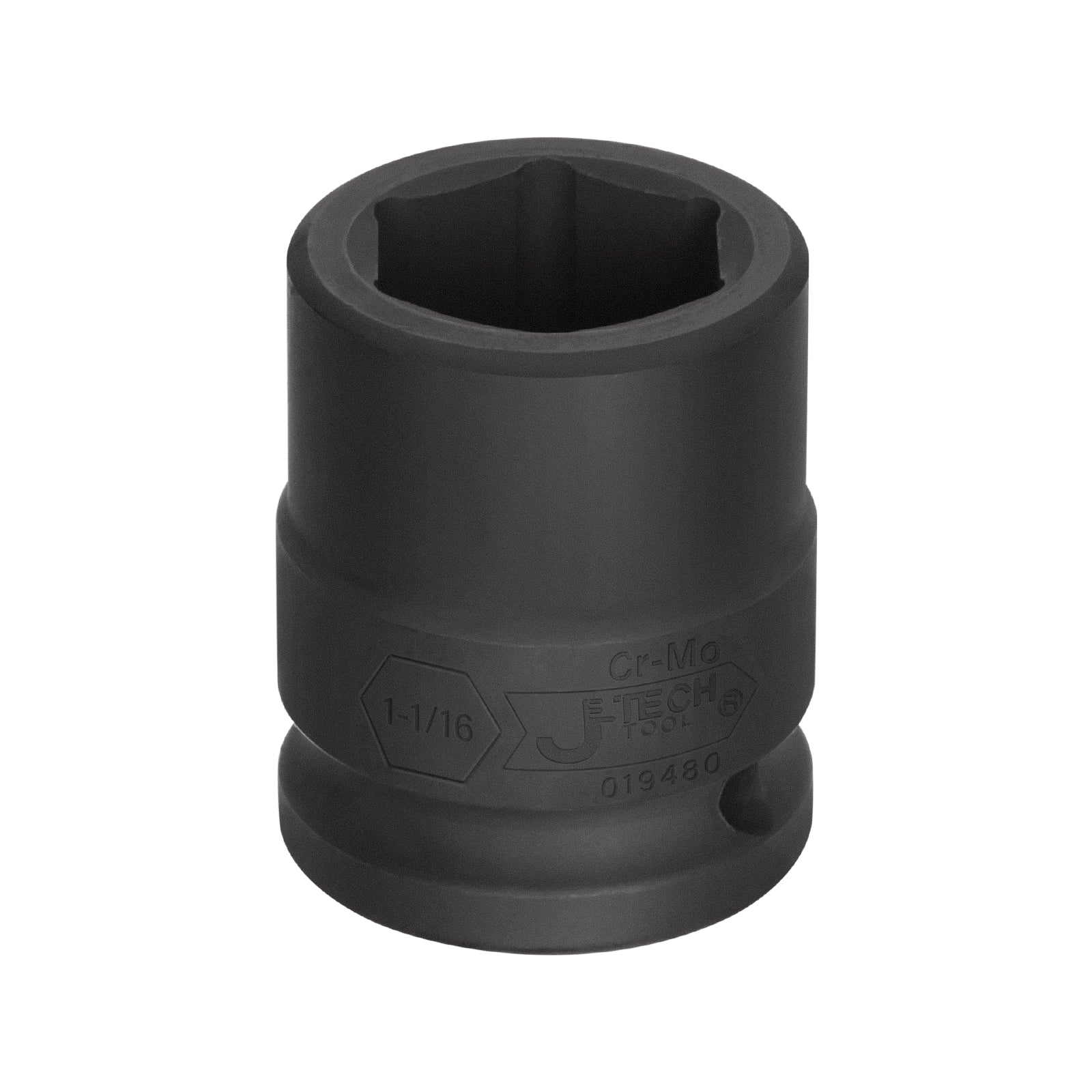 Jetech 3/4 Inch Drive 1-1/16 Inch Standard Impact Socket, SAE