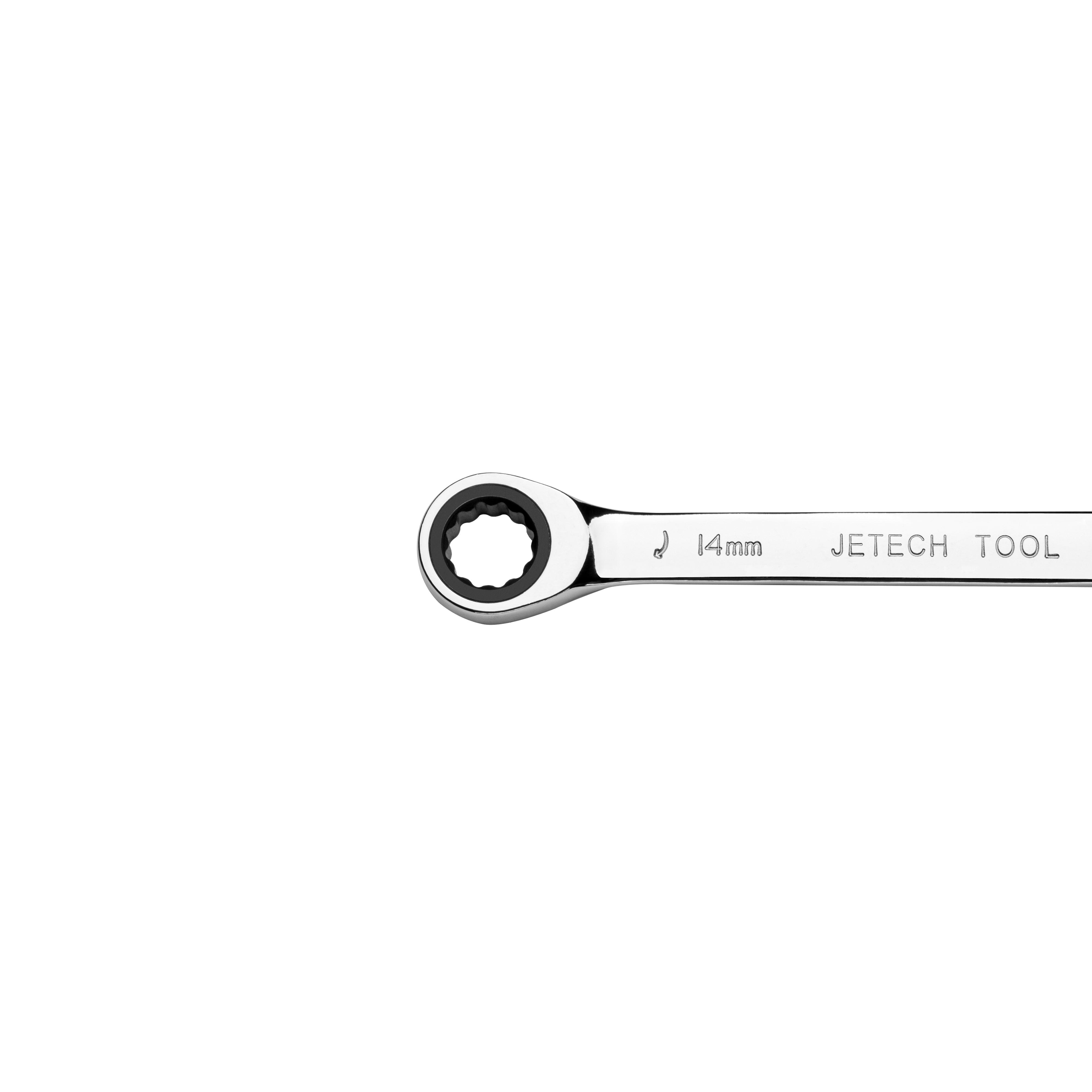 Jetech Double Box End Ratcheting Wrench (14mm x 15mm), Metric