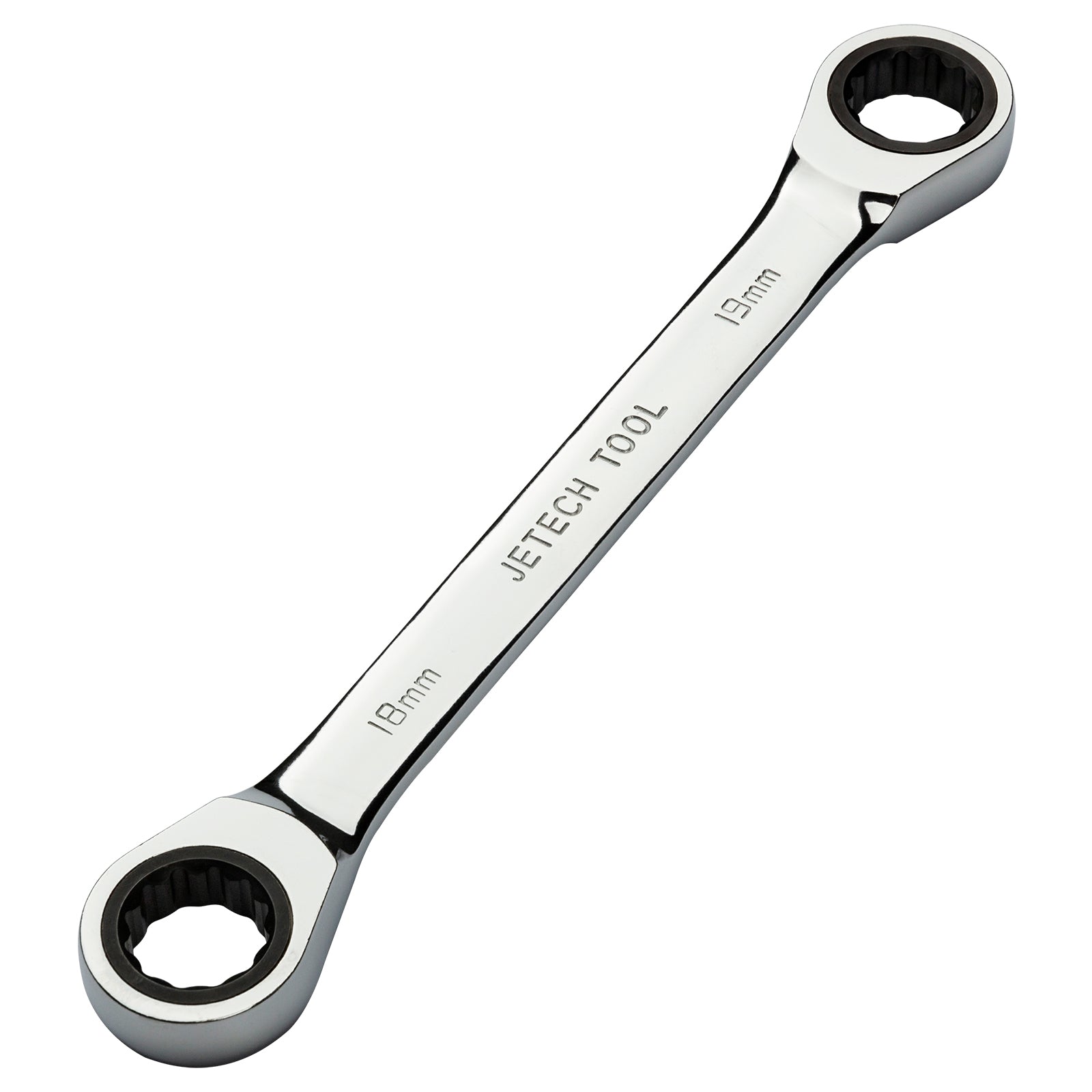 Jetech 6-Piece Double Box End Ratcheting Wrench Set