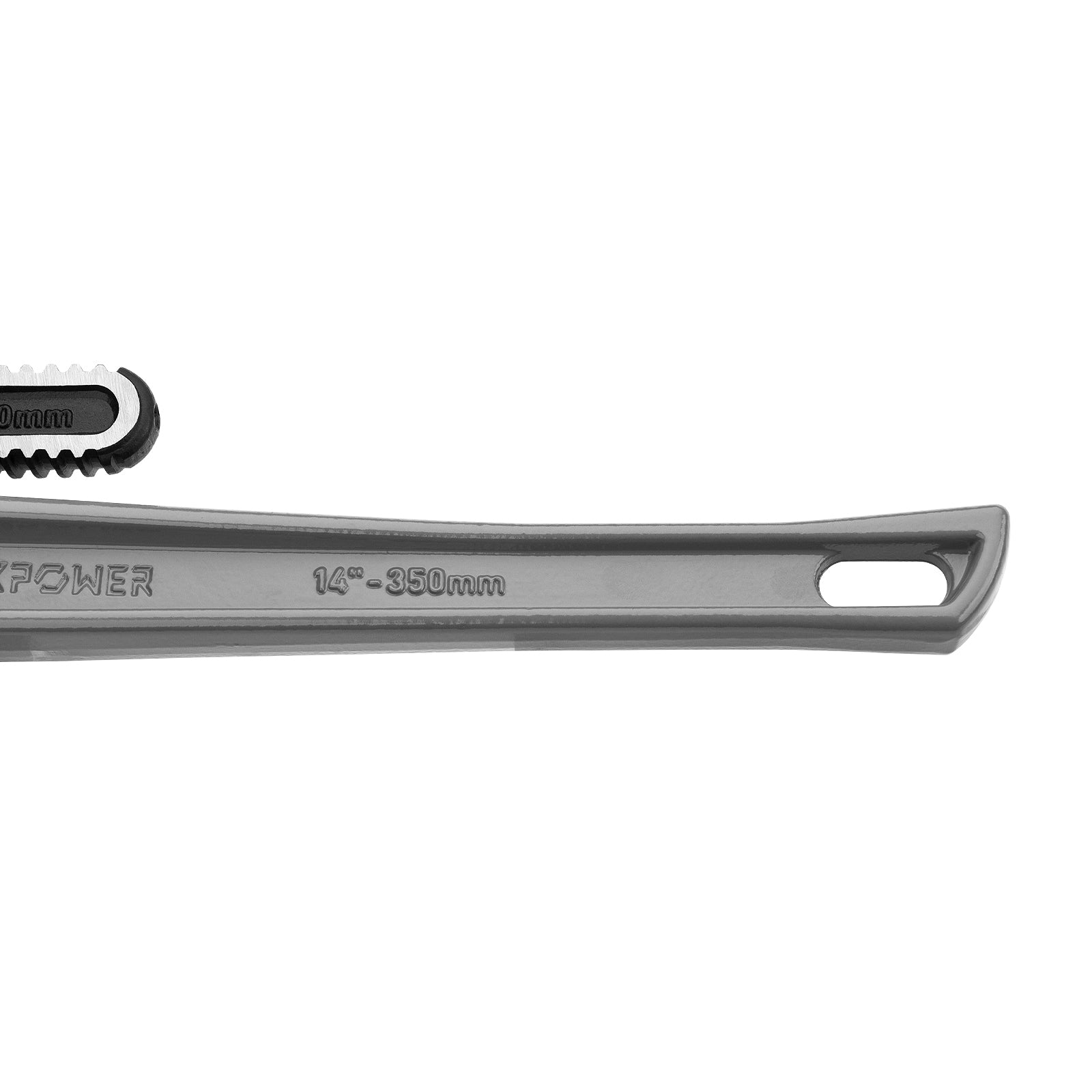 MAXPOWER Aluminum Straight Pipe Wrench, 14 Inch(350mm)