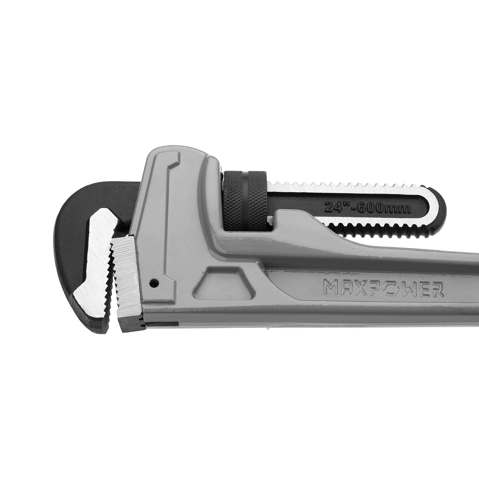 MAXPOWER Aluminum Straight Pipe Wrench, 24 Inch(600mm)