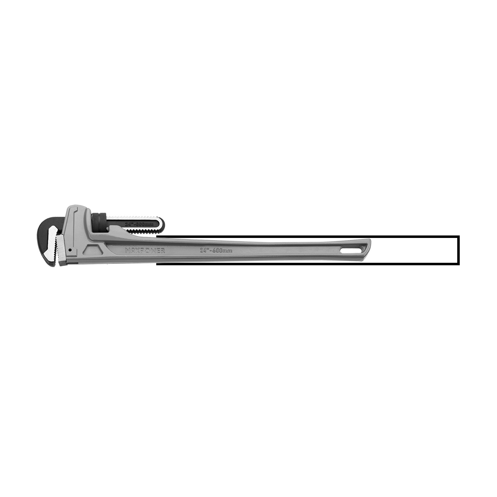 MAXPOWER Aluminum Straight Pipe Wrench, 24 Inch(600mm)