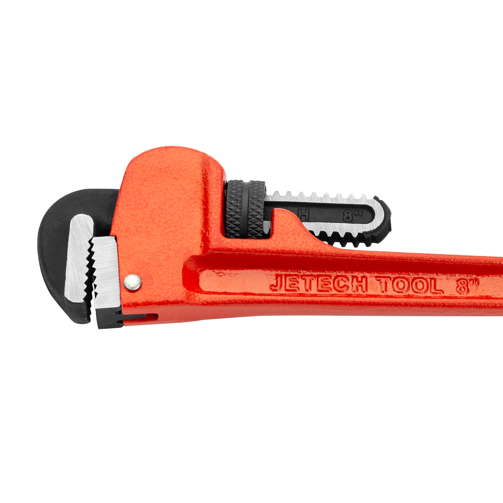 Jetech Heavy-duty Straight Pipe Wrench, 8 Inch (200 mm)