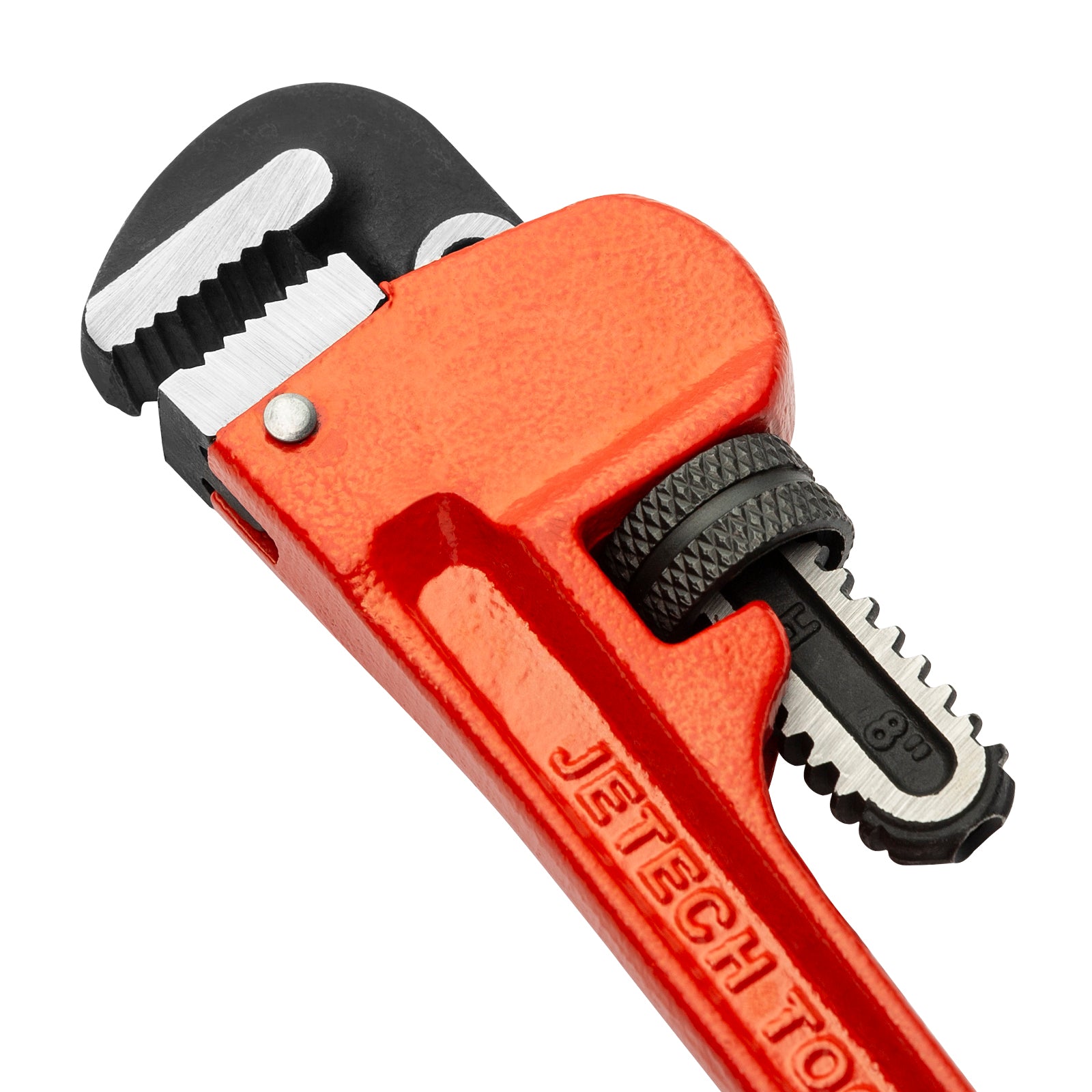 Jetech Heavy-duty Straight Pipe Wrench, 8 Inch (200 mm)