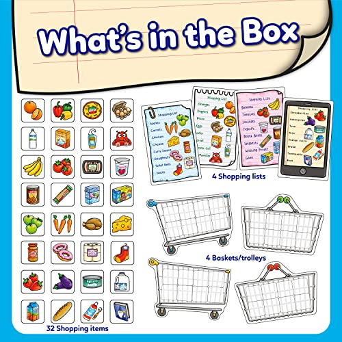 Orchard Toys Shopping List - Educational Memory Game - Age 3-7 - Perfect For Home Learning