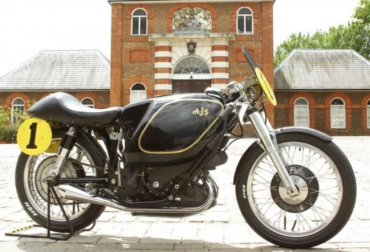 1949 E90 AJS Porcupine motorcycle