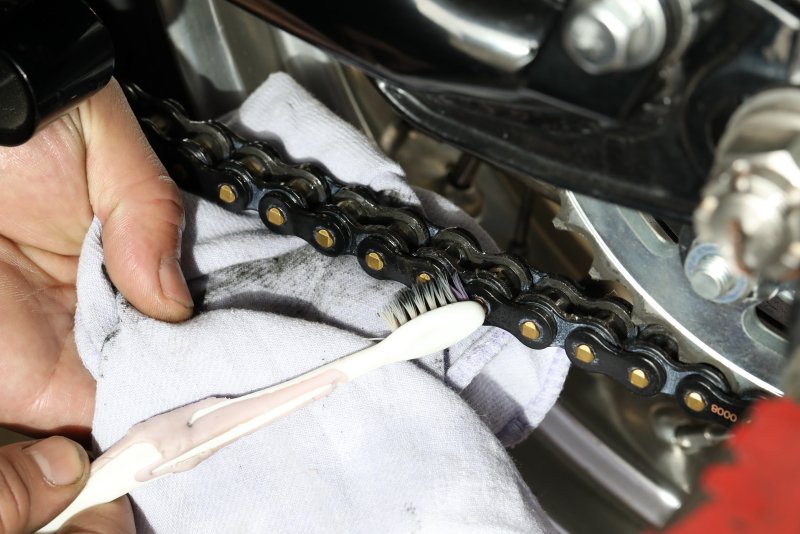 How To Clean A Motorcycle Chain