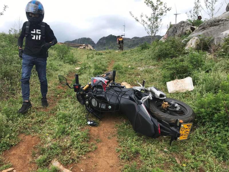 Remembering my second motorcycle crash