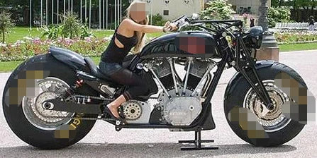 modified motorcycle