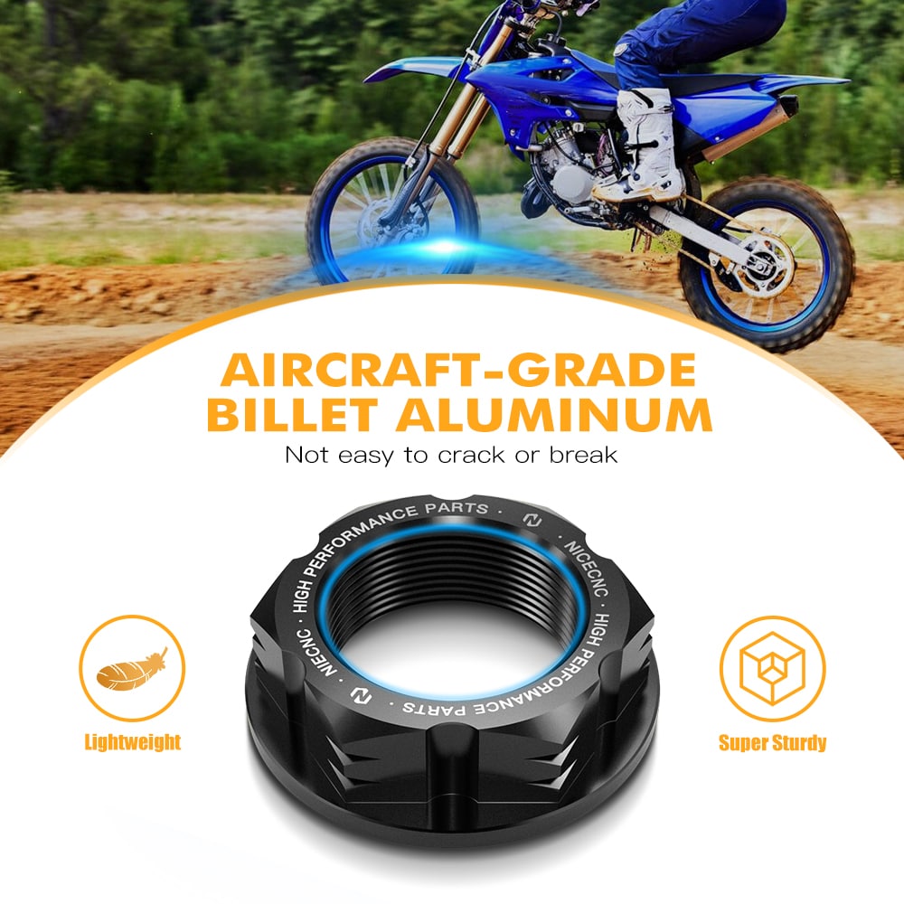 thumbnail image 2 of Yamaha Flywheel Rotor Nut OEM 90179-12657-00 Fits Banshee Blaster YZ125 YZ250 YZ450F 2 of 6