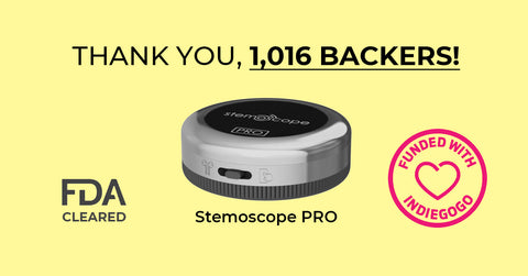 Stemoscope PRO digital stethoscope successfully crowdfunded