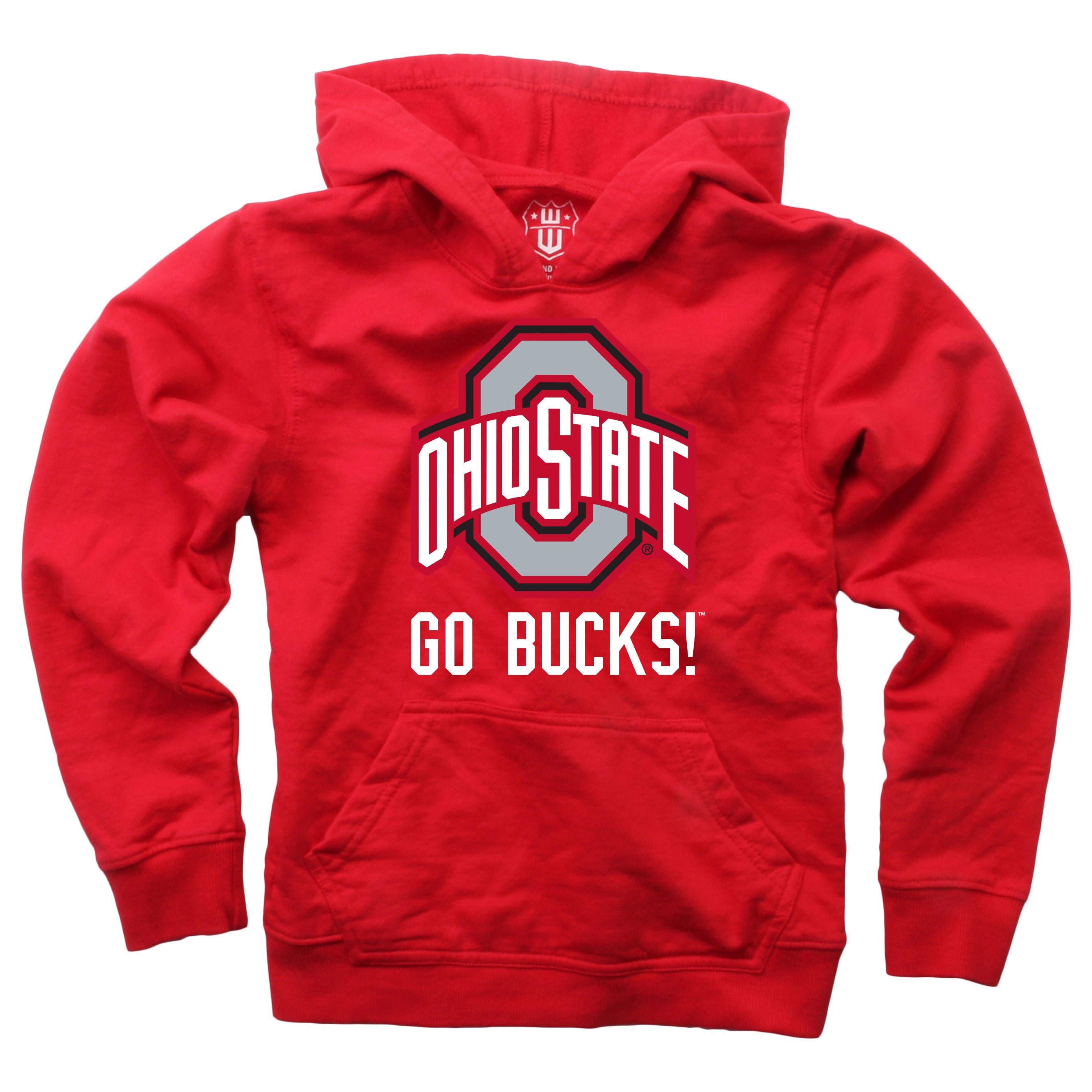 Ohio State Buckeyes Wes and Willy Kids Team Slogan Pullover Hoodie