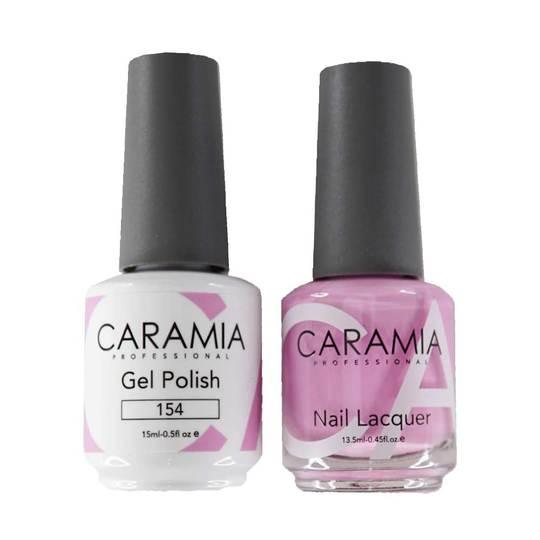 Caramia 154 - Caramia Gel Polish & Matching Nail Lacquer Duo Set - 0.5oz