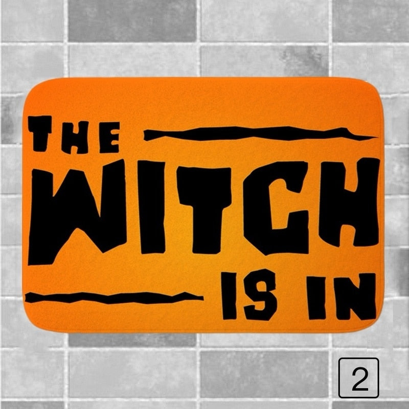 Fun Halloween Bathroom Mats