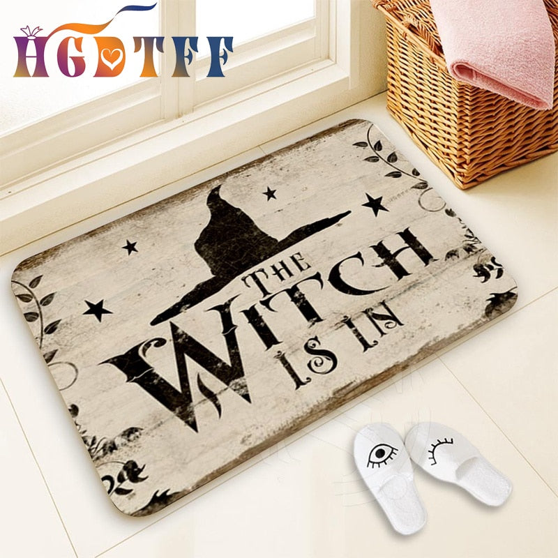 Fun Halloween Bathroom Mats