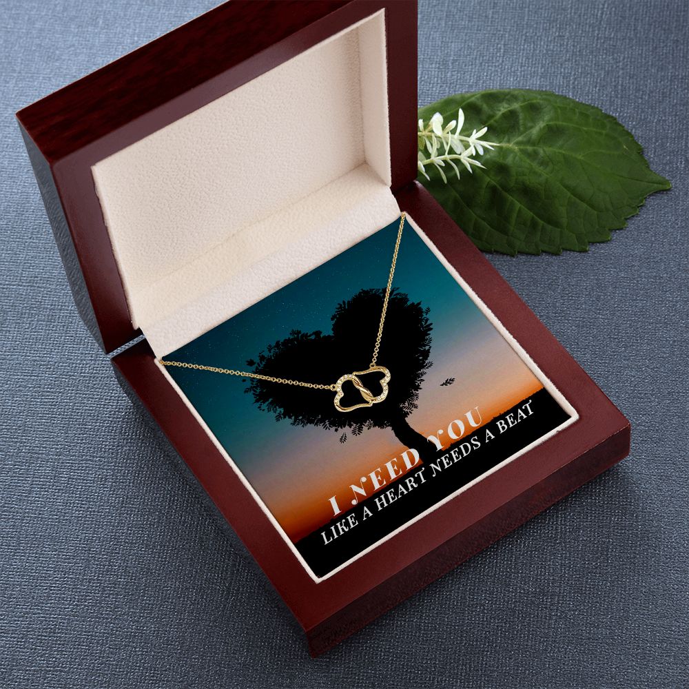 I Need You Everlasting Necklace