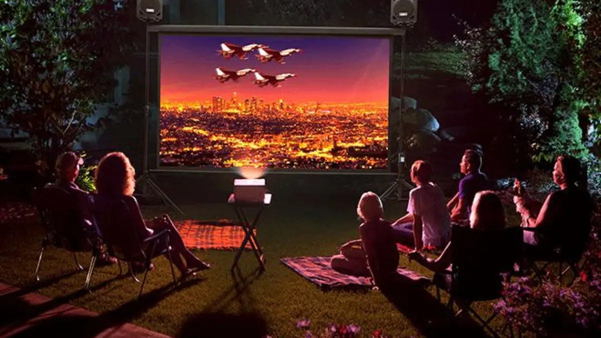 Outdoor Projection System How to choose an outdoor projector? – YOWHICK