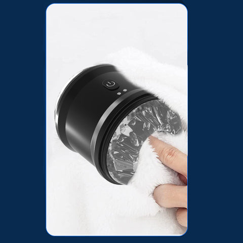 After cleaning, wipe off the water with a towel