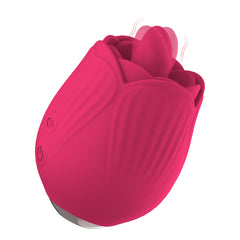 Rose tongue licking vibrator