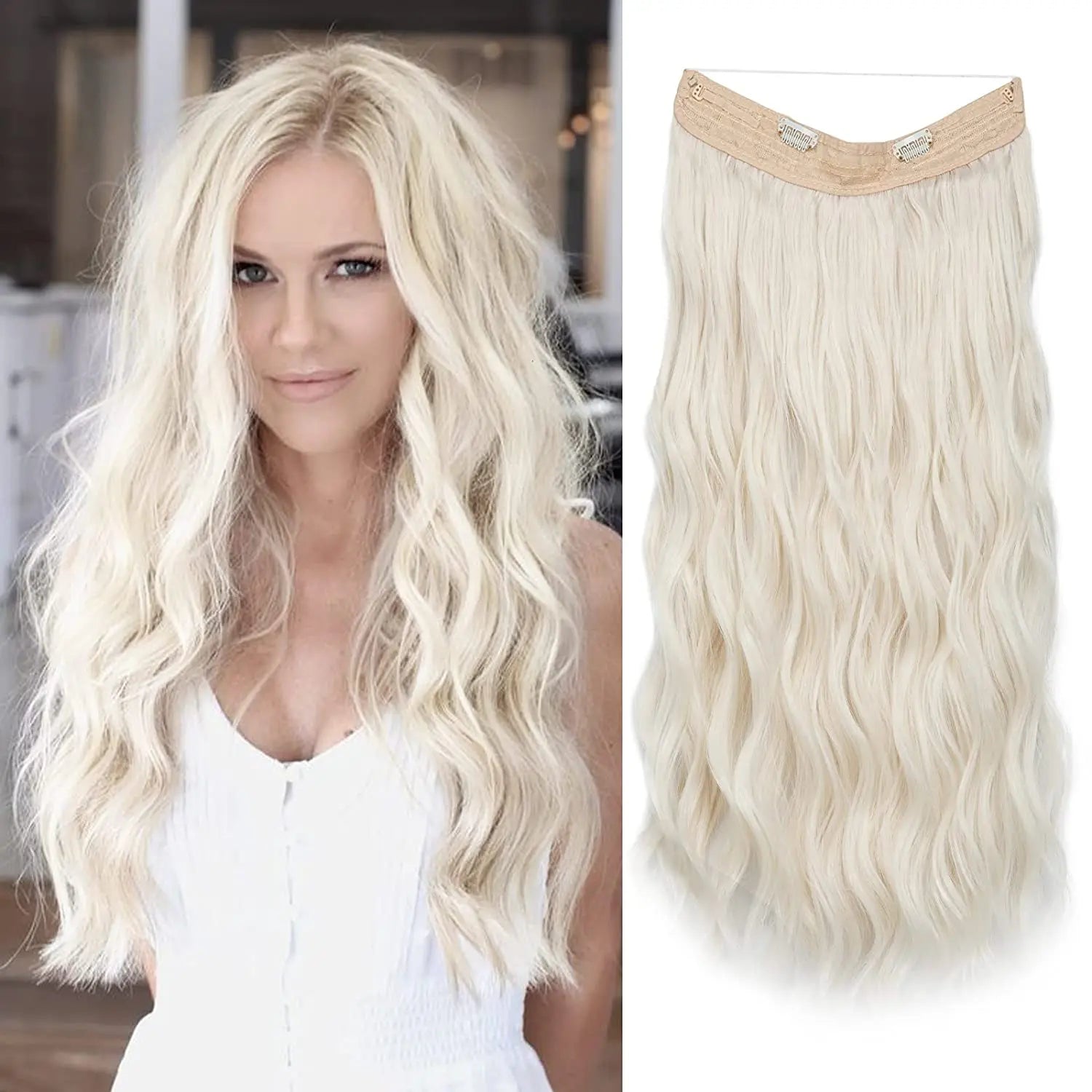 Premium Secret Hair Invisible Halo Hair Extensions